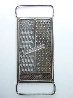 Vintage Wonder Shredder All In One Metal Cheese Grater Lot Handheld Kitchen Tool